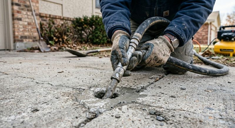 Concrete Slab Jacking in San Antonio, TX