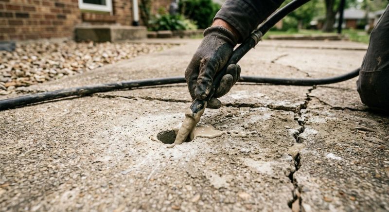 Driveway Slab Lifting in San Antonio, TX