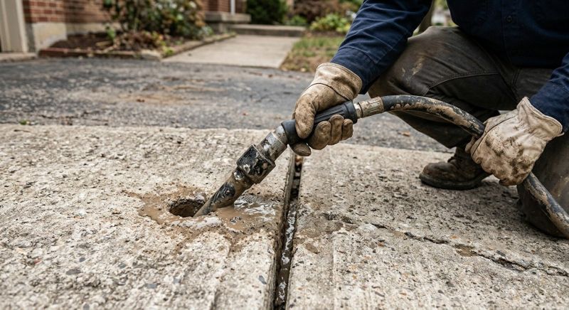 Driveway Slab Lifting in Des Moines, IA
