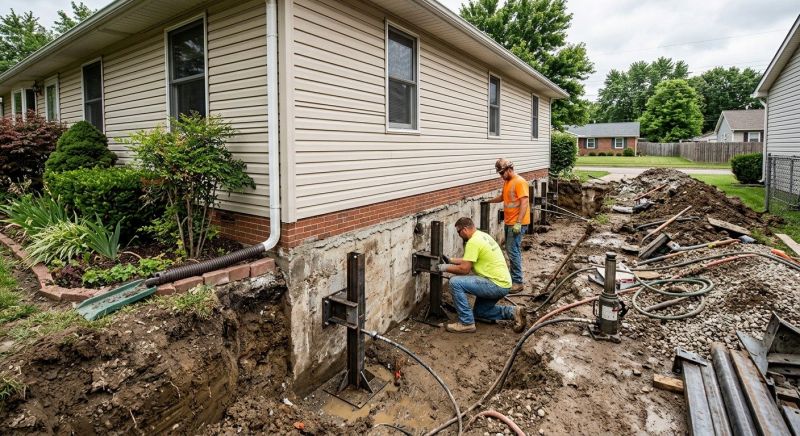 Foundation Pier Repair in Fort Collins, CO