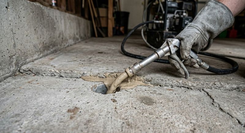 Garage Settling Repair in West Des Moines, IA