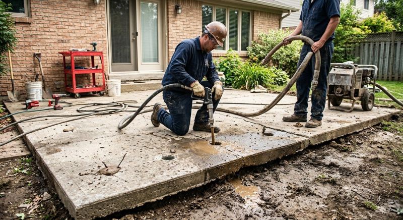 Porch Leveling in West Des Moines, IA