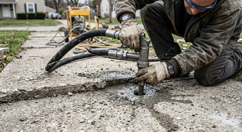 Walkway Leveling in Denver, CO