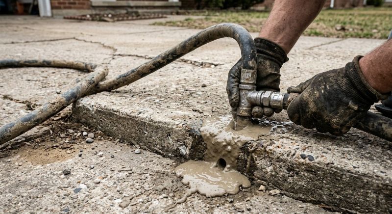 Concrete Leveling Service
