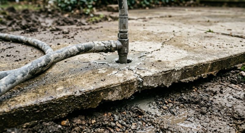 Sunken Patio Repair in Corpus Christi, TX